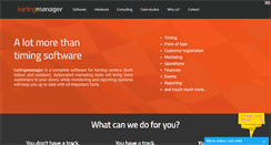 Desktop Screenshot of kartingmanager.com
