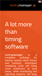 Mobile Screenshot of kartingmanager.com